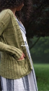 Agate Falls Cardigan by Christina Danaee - Free