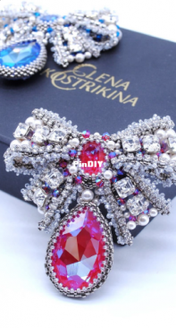The Bow Brooch by Elena Kostrikina - Russian