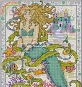 Princess of the Ocean Mermaid by Joan Elliott from The World of Cross Stitching TWOCS 112 XSD