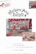 Creative Poppy - Barbara Ana Designs BAN210-112012 Joyeux (Depute) / Merry (Since) French Version XSD