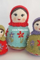 Herter Crochet Designs - Ida Herter - The Matryoshka Sisters