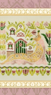 OwlForest Embroidery Snail Houses. Tulips  XSD + PCS