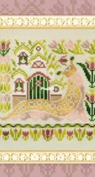 OwlForest Embroidery Snail Houses. Tulips  XSD + PCS