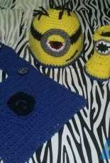 Minion Inspired Baby Set