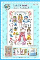 SODA SO-G132 Paper Doll Alice in Wonderland XSD