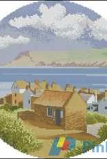 Heritage Crafts Circle Serie JCCV270 Coastal Village by John Clayton