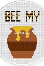 Daily Cross Stitch -  Bee My Honey
