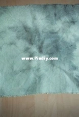 Hand dyed fabric