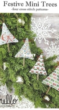 Hello from Liz Mathews - Festive Mini Trees