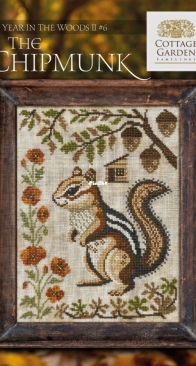 Cottage Garden Samplings - The Chipmunk