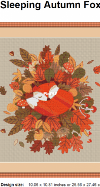 Counting The Stars - Sleeping Autumn Fox