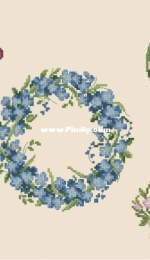 DFEA - De Fil en Aiguille - Carnet de Broderie No. 6 - Un Lit de Fleurs by Veronique Enginger PCS
