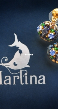 Martina - Bead With GemDuo by Marina Lezikhina - Russian