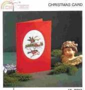 Permin 17-2255 Christmas card Birds