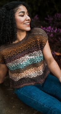 Sundial Tee by Abbye Dahl, Selena Shepard - Wool & Pine