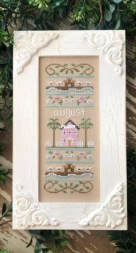 Country Cottage Needleworks CCN - Sampler of the Month - August PCS