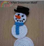 6ichthusfish - A.B.McKenna - Crochet Snowman Motif