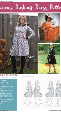 Ellie and Mac - Dashing Dress - Sizes XXS-5XL