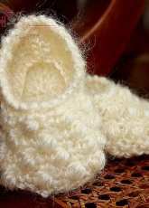Mon Petit Violon - Vita Apala - Bobble Baby Booties