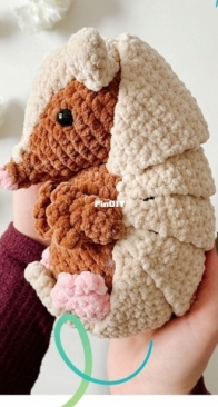 Hobbii - Double Dutch Crochet Co.  - Brianne and Jessica Van Leeuwen - Armando Armadillo