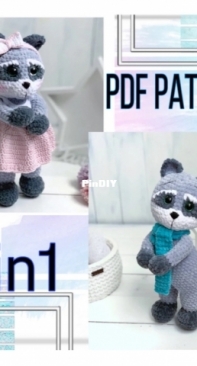 Dan Art Estonia - Olga Piliponis - Raccoon Boy and Girl