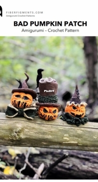 Fiber Figments - Sabrina Maria Pagh - Bad Pumpkin Patch