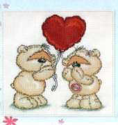 Fizzy Moon Calendar from  The World of Cross Stitching 208 - 2013