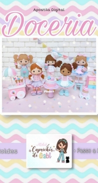 Atelie Caprichos de Gabi - Gabriela Moretto - Sweet shop - Doceria - Portuguese