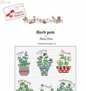 Maria Diaz Designs - Herb Pots / Creative Poppy