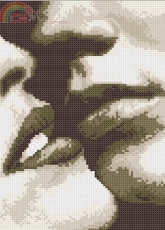 Vervaco 35.173 The Kiss pcs