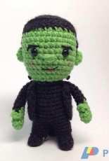 Crafty is Cool - Allison Hoffman - Little Franky Halloween Amigurumi - Free