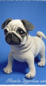 Nata33 - Natalia Zagrebina - Наталия Загребина - Pug puppy - Мопс - Russian