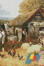 Artecy Cross Stitch - Farmyard Scene