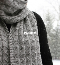 Looking Forward Scarf by Fifty Four Ten Studio
