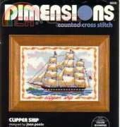 Dimensions 06658 - Clipper ship