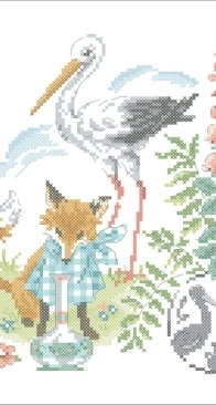 Le renard et la Cigogne by Véronique Enginger from Fables, Contes et Comptines XSD + PCS