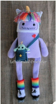The Left Handed Crocheter - Jennifer Adams - Monster