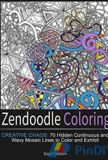 Adult Coloring Book-Zendoodle Coloring by Saul Gibson-2016