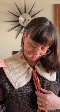 Nephilim Collar by Sara Lawrence - MUSE2320 Fiber Co. - Free