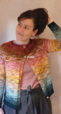 Bye Bye Birdie Cardi by Ines Garcia - English