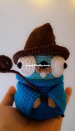 Night Craft Crochet - Valeria Muner - The Go Gopher mage version - Free