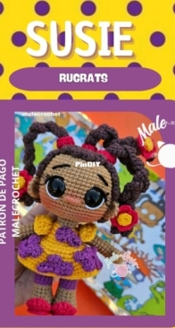 Male Crochet/Maale Crochet - Mayra/Ma Ale González Mtz  - Susie Rugrats - Spanish