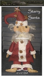 Olde Rustic Prims #43 - Starry Santa