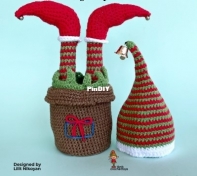 Tiknik Crochet Toys - Lilit Nikoyan - Gnome in the Pot
