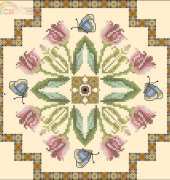 Naine PLGL0001 - Tulips Ornament