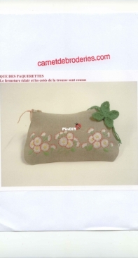 Carnet de Broderies - Que des Pâquerettes French