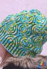 Lollipop Brioche Hat by Raina Kruus