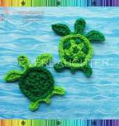 Everlaughter - Patricia Eggen -Turtle applique