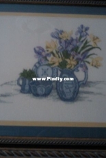 jarrones con flores