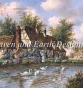 HAED HAEDPL 1811 Admiring The Swans by Dennis Lewan